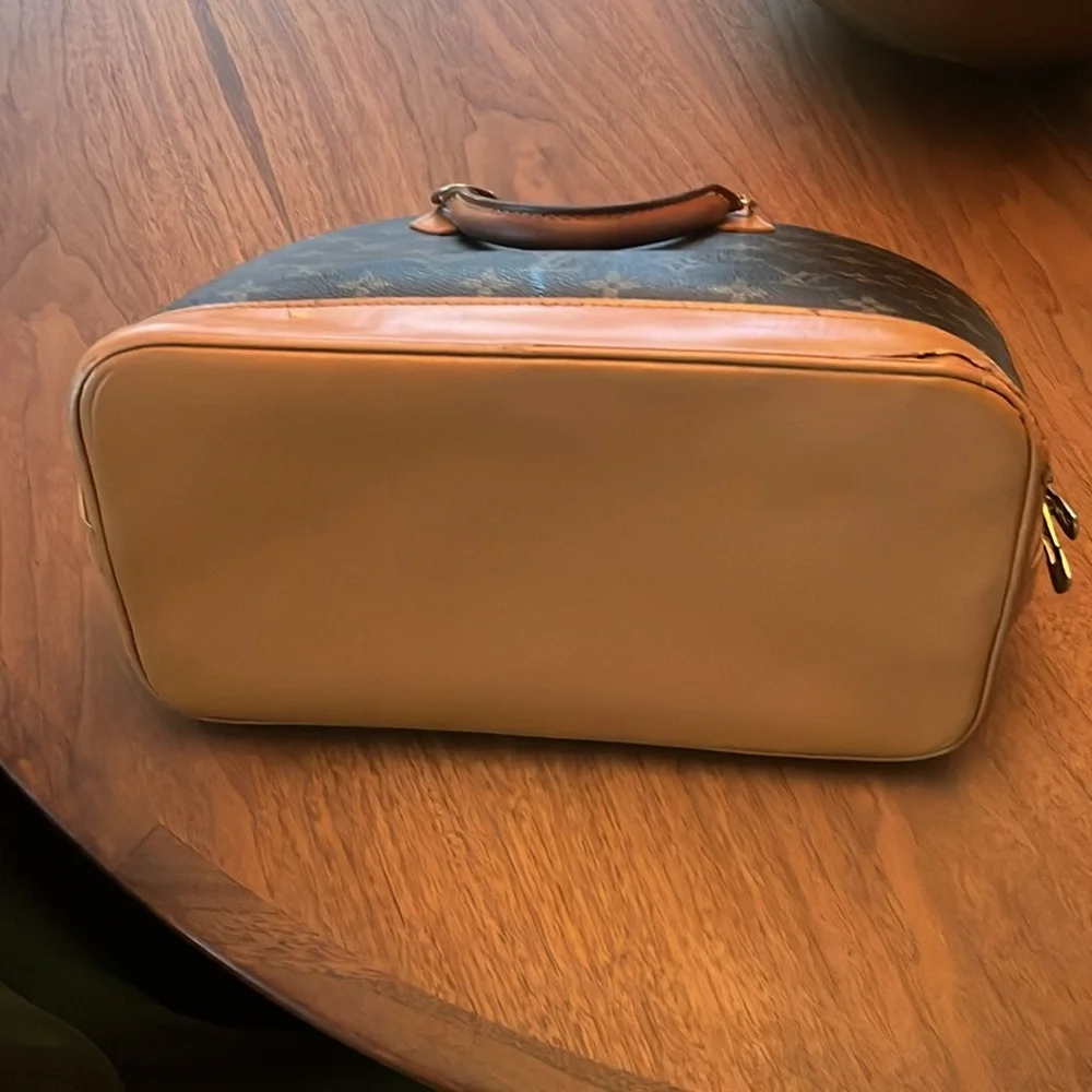 Louis Vuitton Brown Monogram Alma Tote